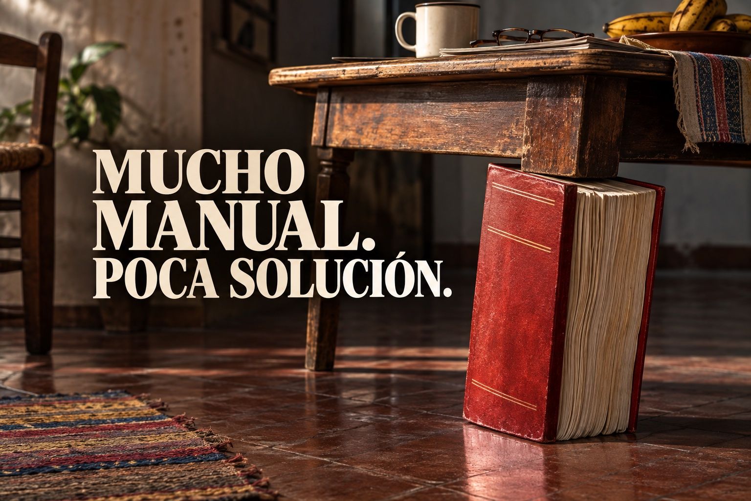 Big manual, little solution